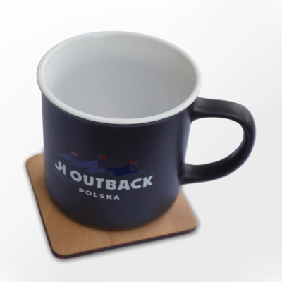 OUTBACK POLSKA - Podstawka drewniana pod kubek